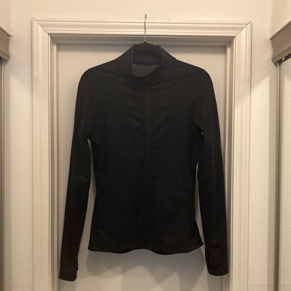Black sportswear jacket